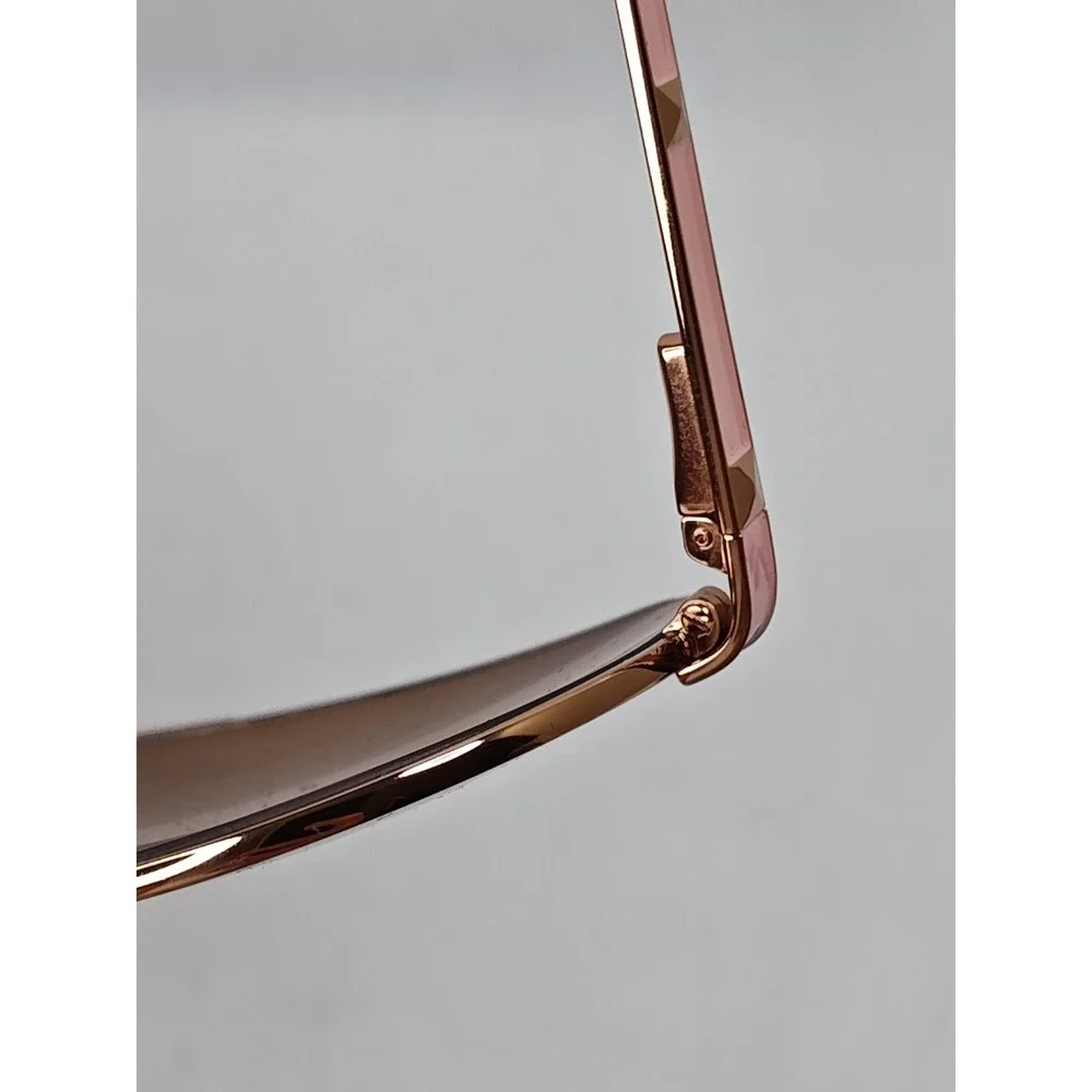 Juicy Couture Women's Sunglasses Gold Peach Bronze Aviators With‎ Original Case